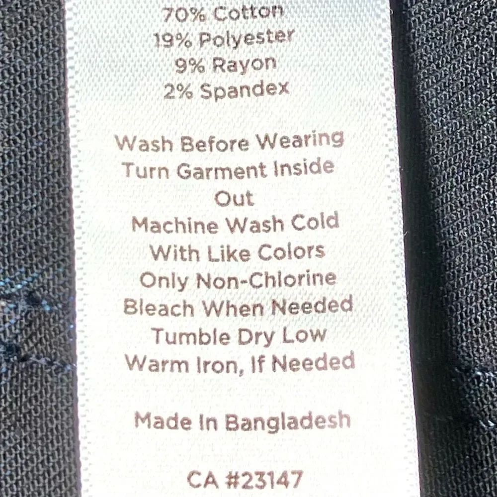 Talbots Simply Flattering Five Pocket Ankle Jeans in Dark Blue Wash Women’s 4P - Picture 9 of 9